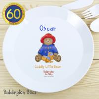 Personalised Paddington Bear For Baby Plastic Plate Extra Image 1 Preview